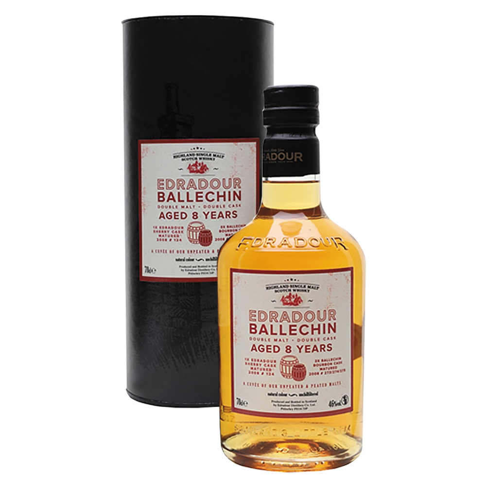 Whisky Edradour-Ballechin 8 YO Double Malt - Double Cask 46% 700 ml