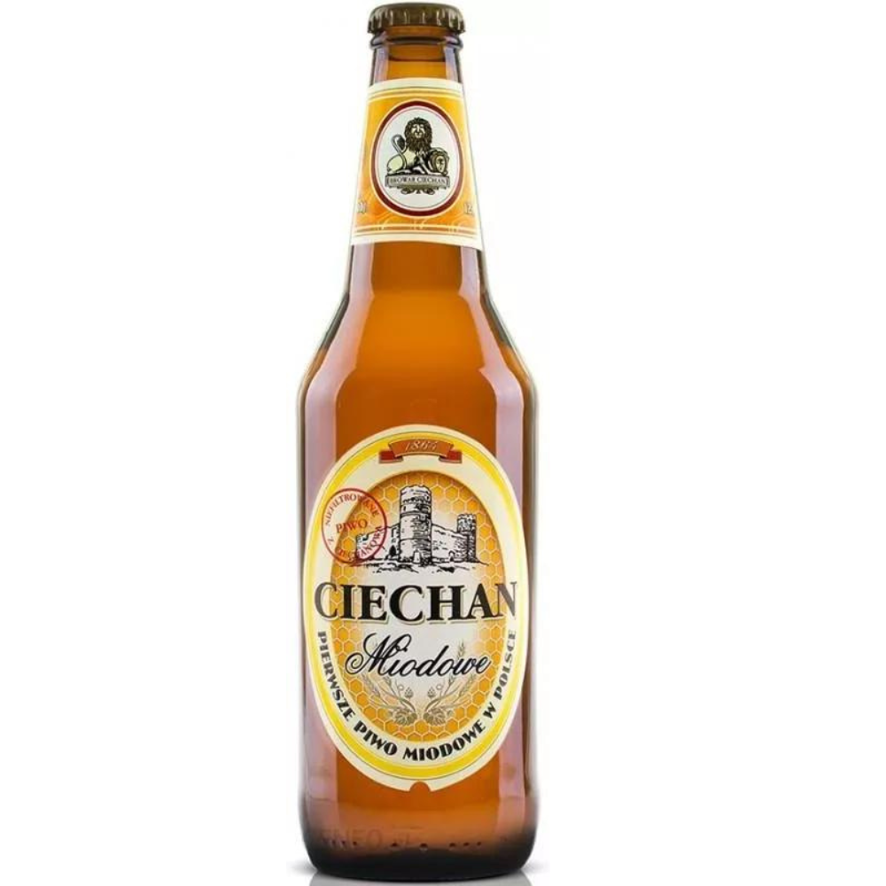 Piwo Ciechan Miodowe 5,7% 500 ml