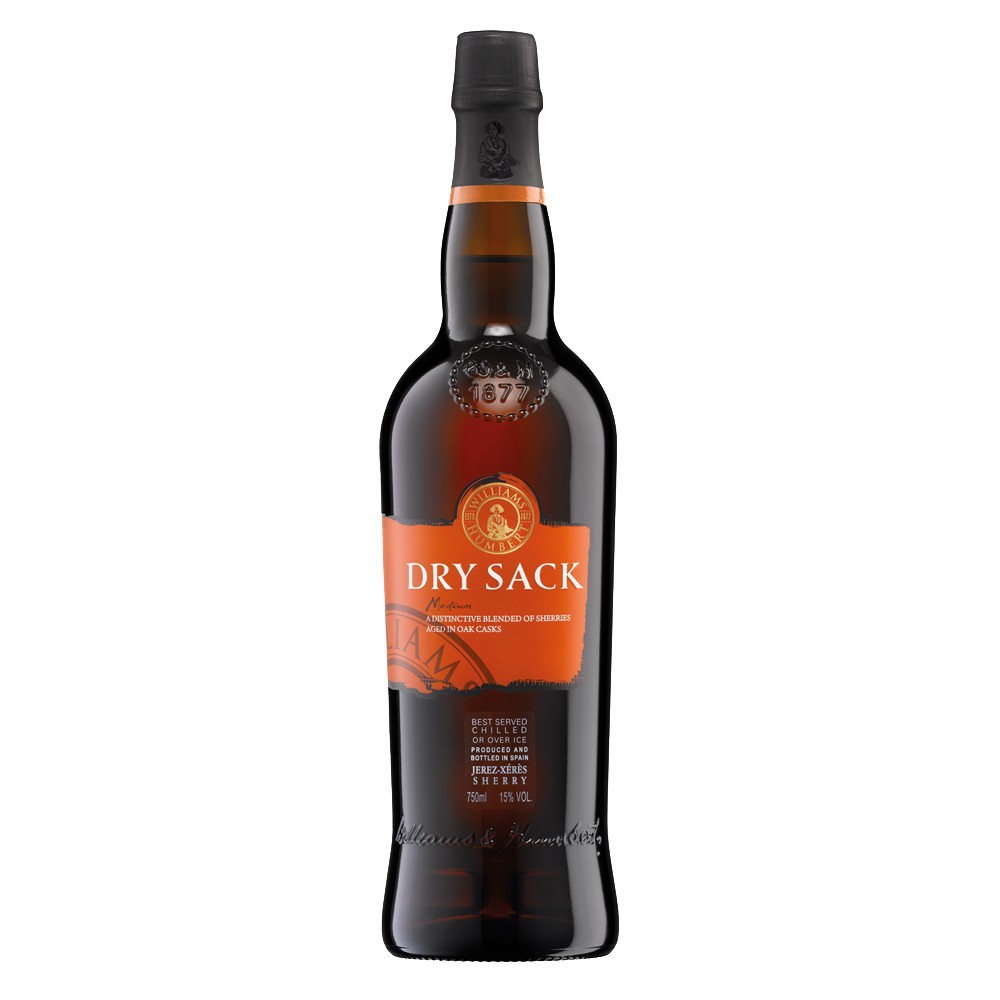 Wino Dry Sack Medium Sherry 19%  czerwone półsłodkie 750 ml