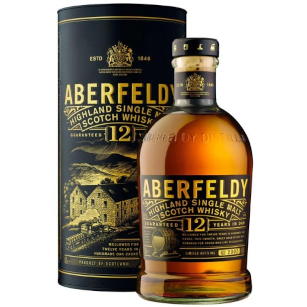 Whisky Aberfeldy 12 YO 40% 700 ml tuba