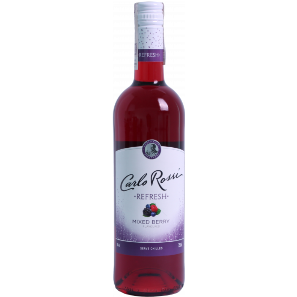 Wino Carlo Rossi Refresh Mixed Berry 10% różowe słodkie 750 ml