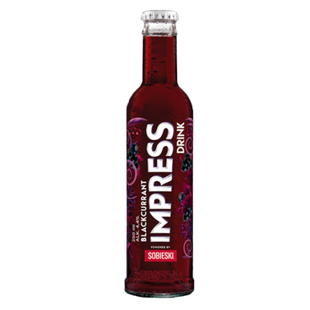 Drink Impress Blackcurrant 4,4% 250 ml