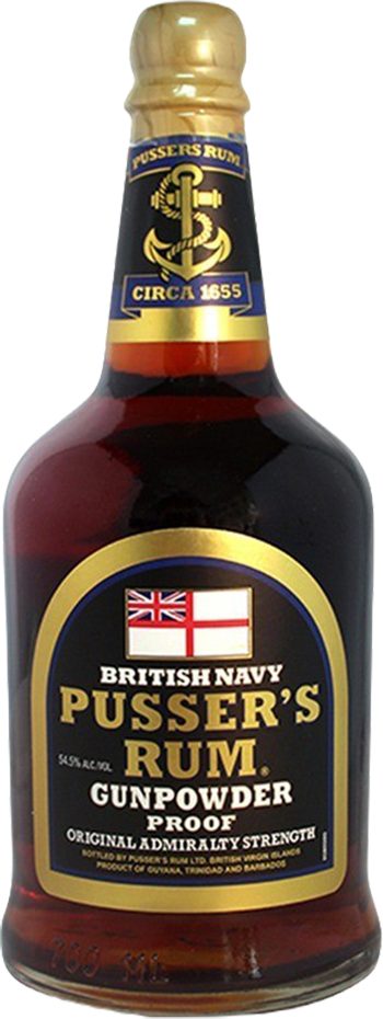 Rum Pusser's British Navy Gunpowder 54,5% 700 ml