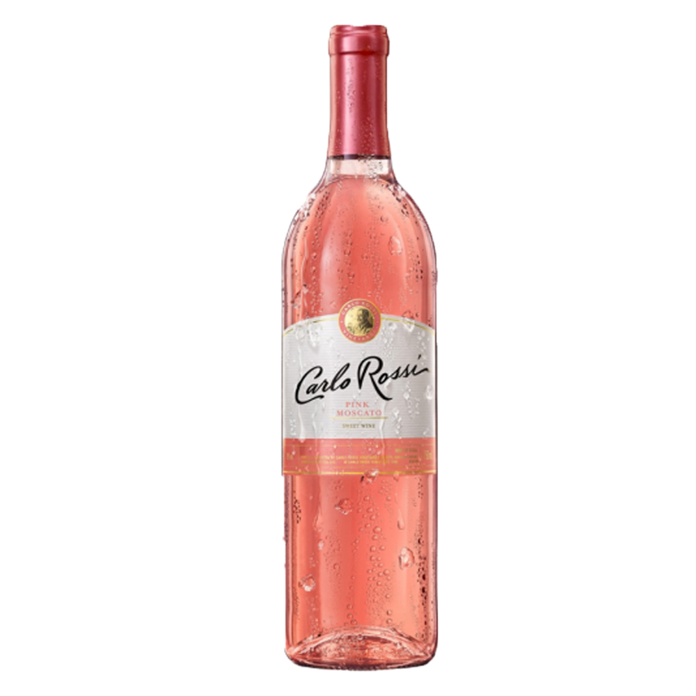 Wino Carlo Rossi Pink Moscato 9% różowe słodkie 750 ml