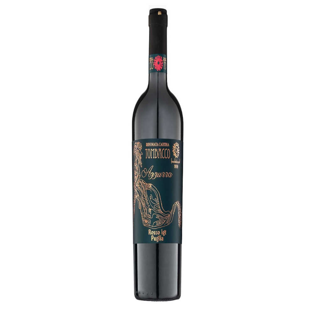 Wino Azzurra Rosso 16% czerwone wytrawne 750 ml
