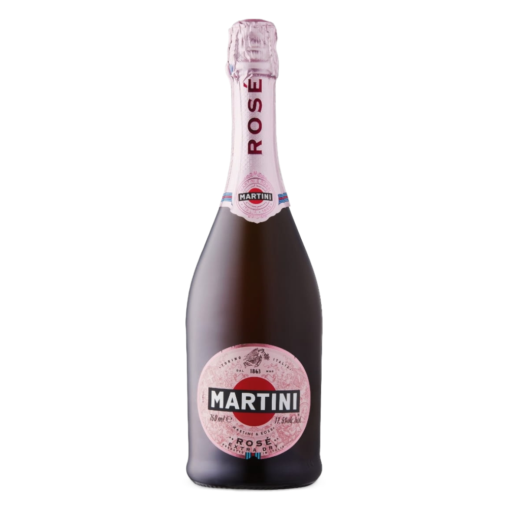 Wino Martini Rose 11,5% różowe musujące wytrawne 750 ml