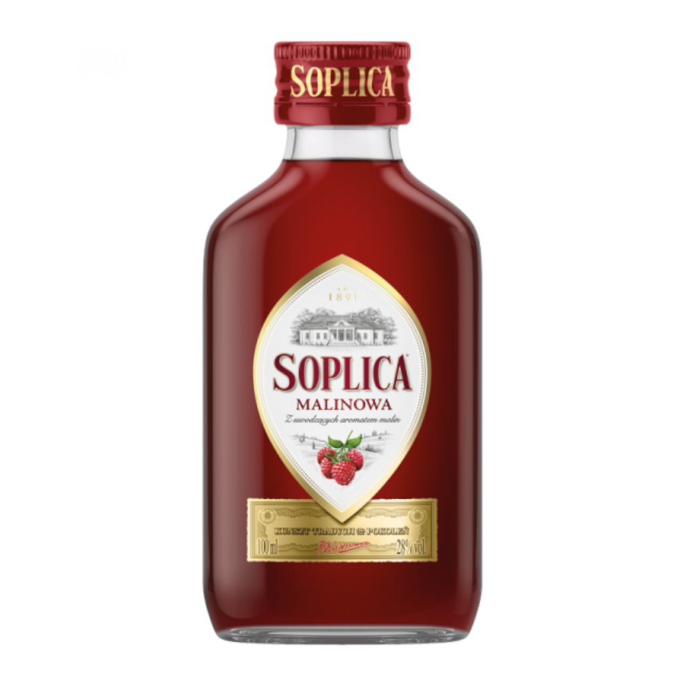 Likier Soplica Malinowa 28% 100 ml