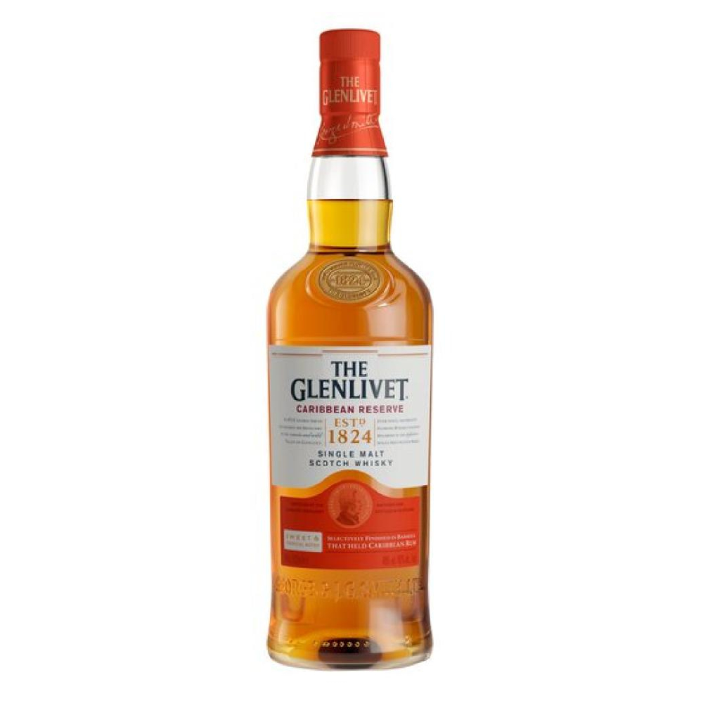 Whisky Glenlivet Caribbean Reserve 40% 700 ml