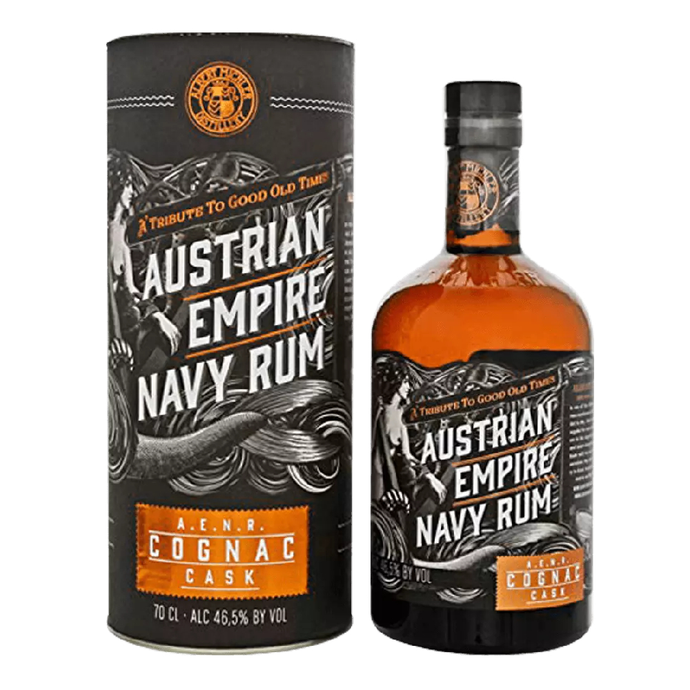 Rum Austrian Empire Navy Cognac Cask 46,5% 700 ml tuba