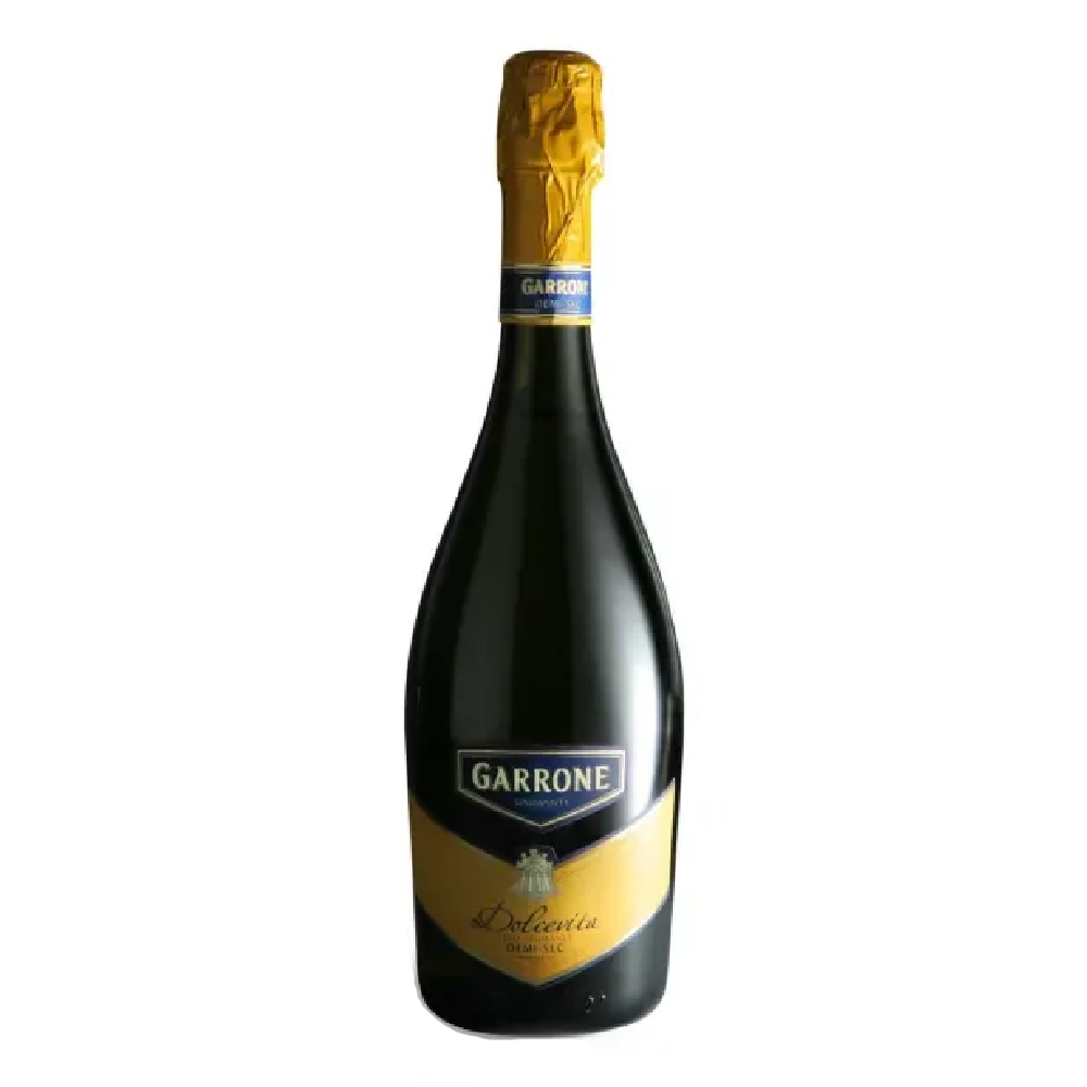 Wino Dolcevita Garrone 9,5% białe musujące półsłodkie 750 ml