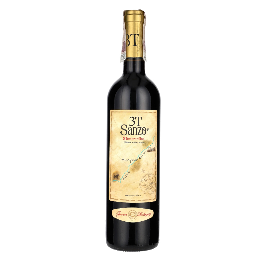 Wino 3T Sanzo tinto 2021 14% czerwone wytrawne 750 ml