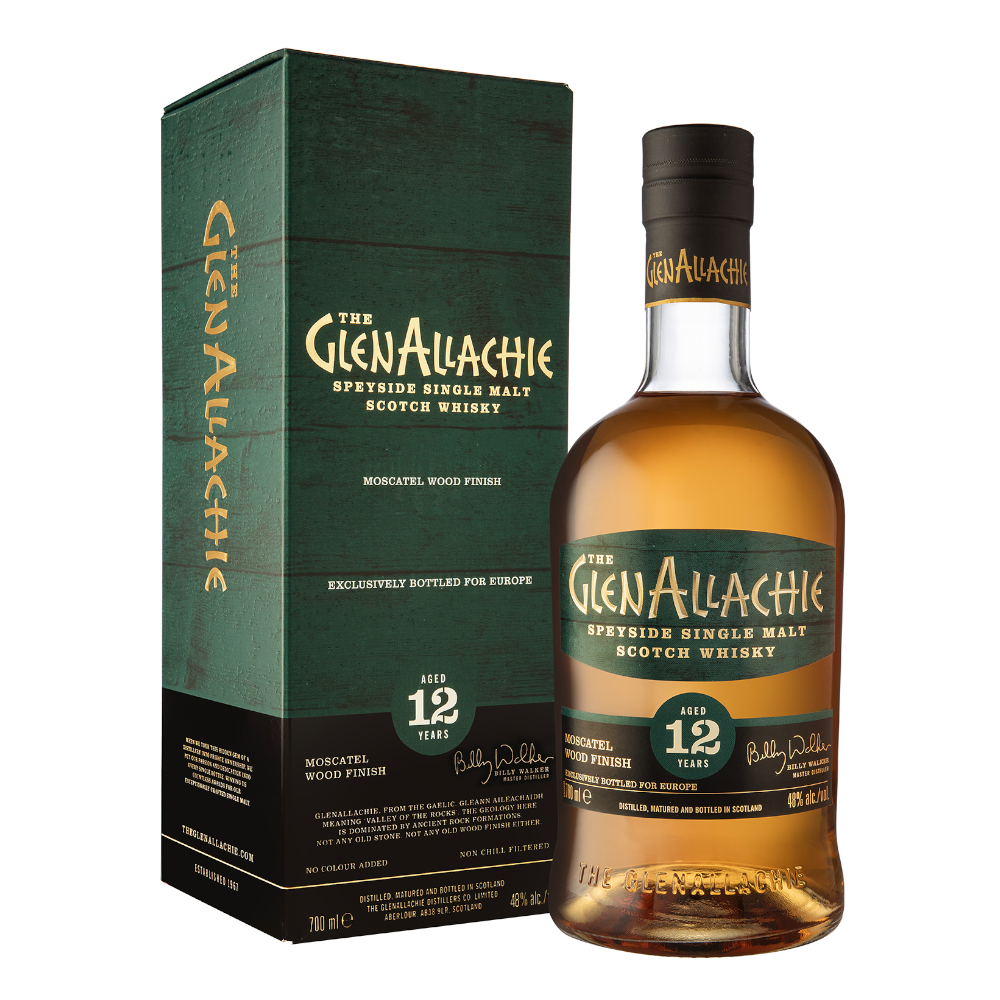 Whisky GlenAllachie 12 YO Moscatel 48% 700 ml
