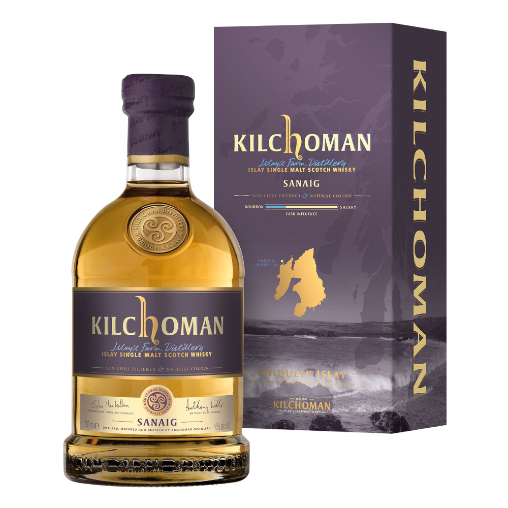 Whisky Kilchoman Single Malt Sanaig 46% 700 ml