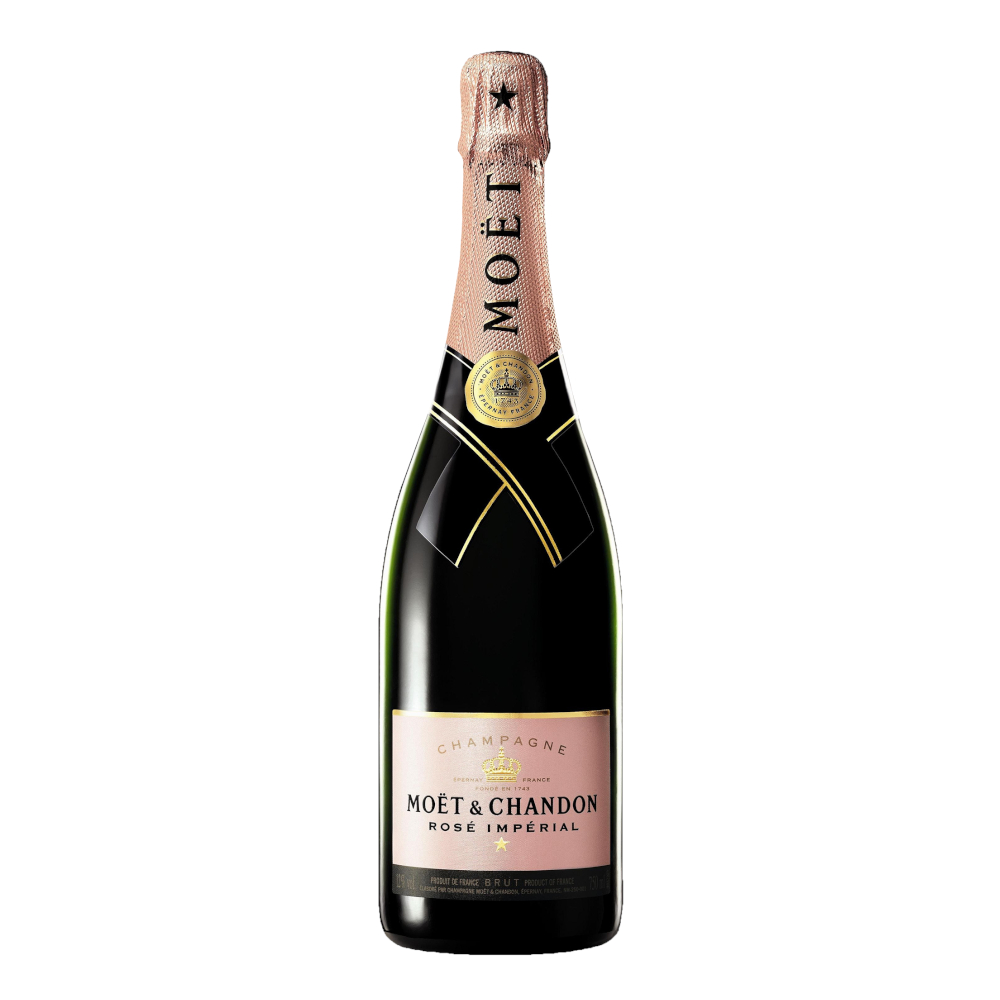 Szampan Moet & Chandon Rose Imperial 12% różowe wytrawne 750 ml