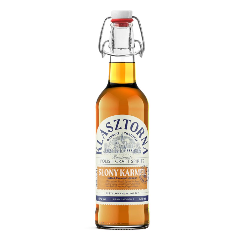 Wódka Klasztorna Słony Karmel 40% 500 ml