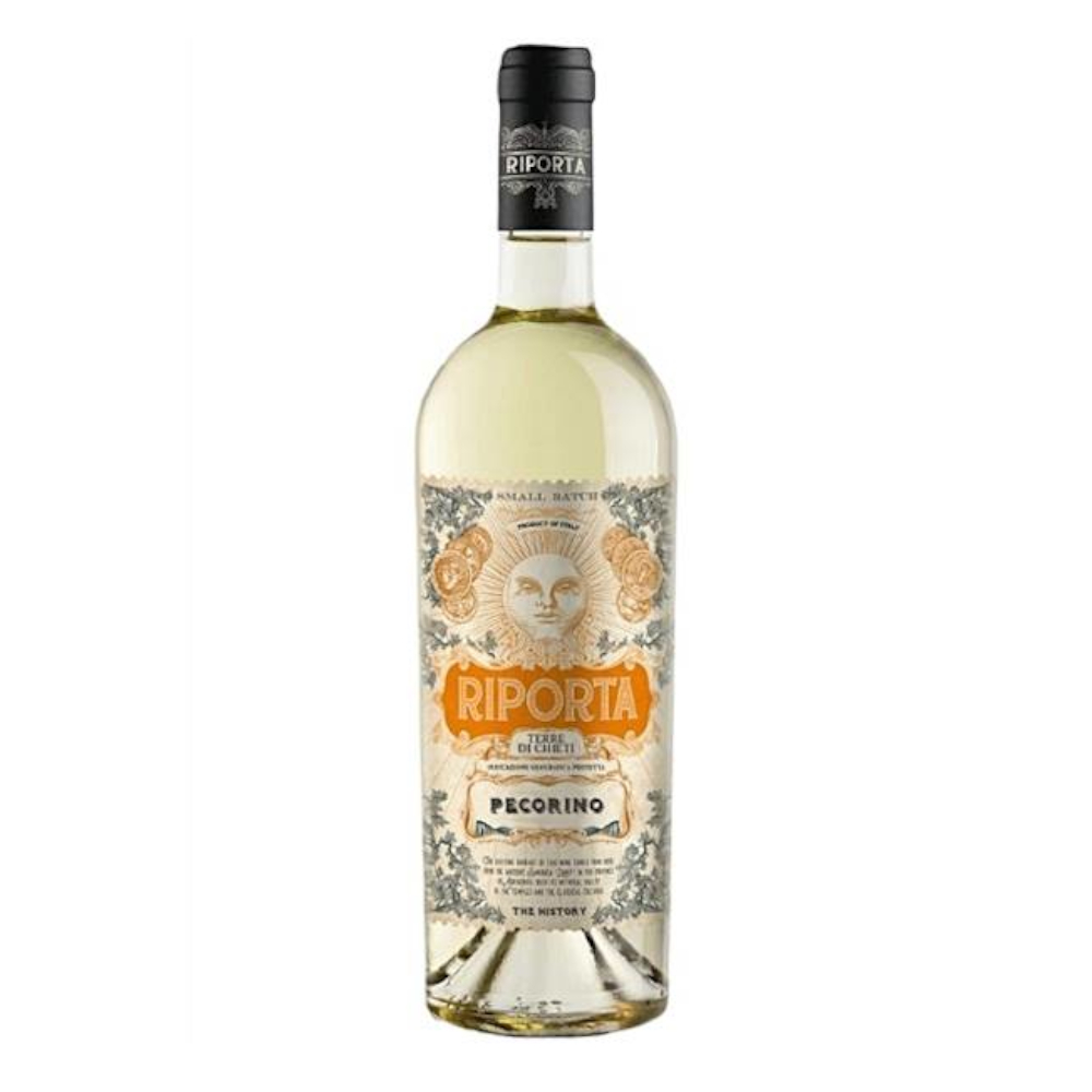 Wino Riporta Terre Di chieti 2023 IGP Pecorino 12,5% białe wytrawne 750 ml