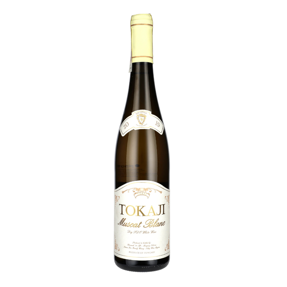 Wino Tokaj Sargamuskotaly Muscat Dry 2019 11% białe wytrawne 750 ml