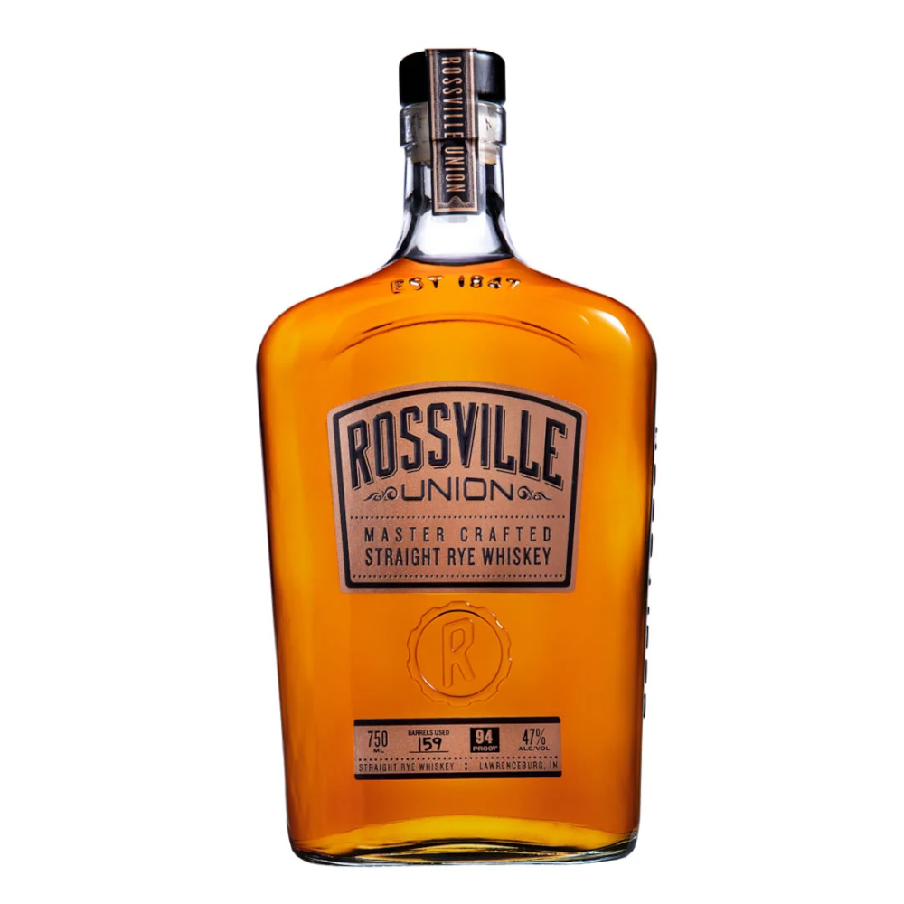Whisky Rossville Union Master Crafted Straight Rye 47% 750 ml