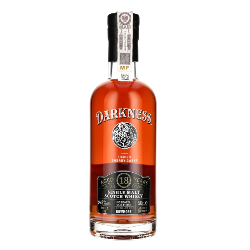 Whisky Darkness Bowmore 18 YO 54,9% 500 ml