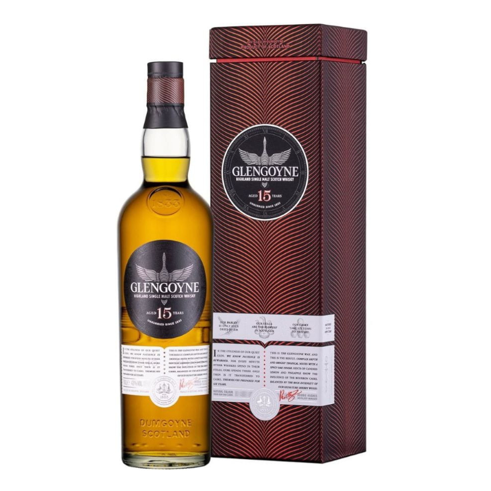 Whisky Glengoyne 15 YO 43% 700 ml kartonik