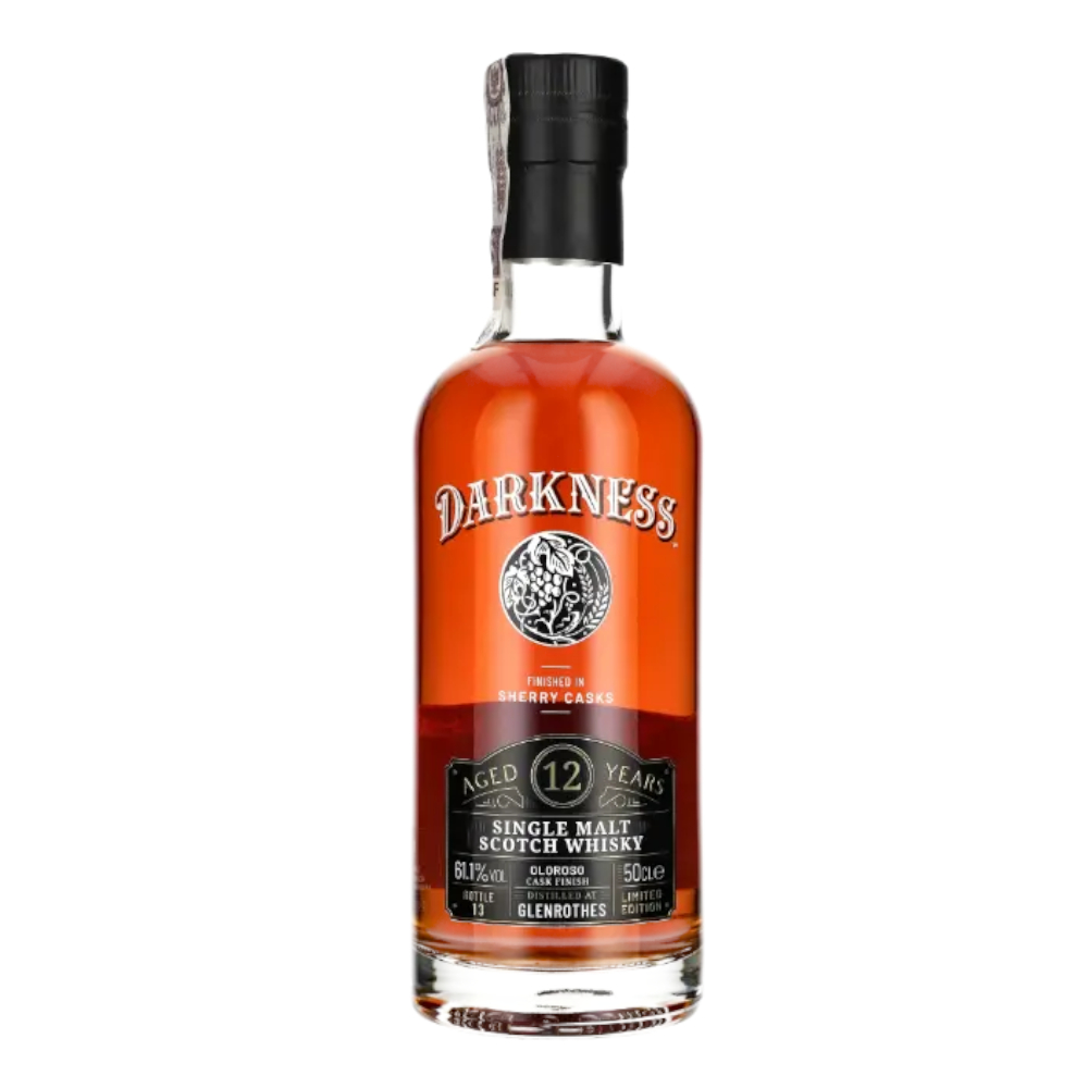 Whisky Darkness Glenrothes 12 YO 61,1% 500 ml