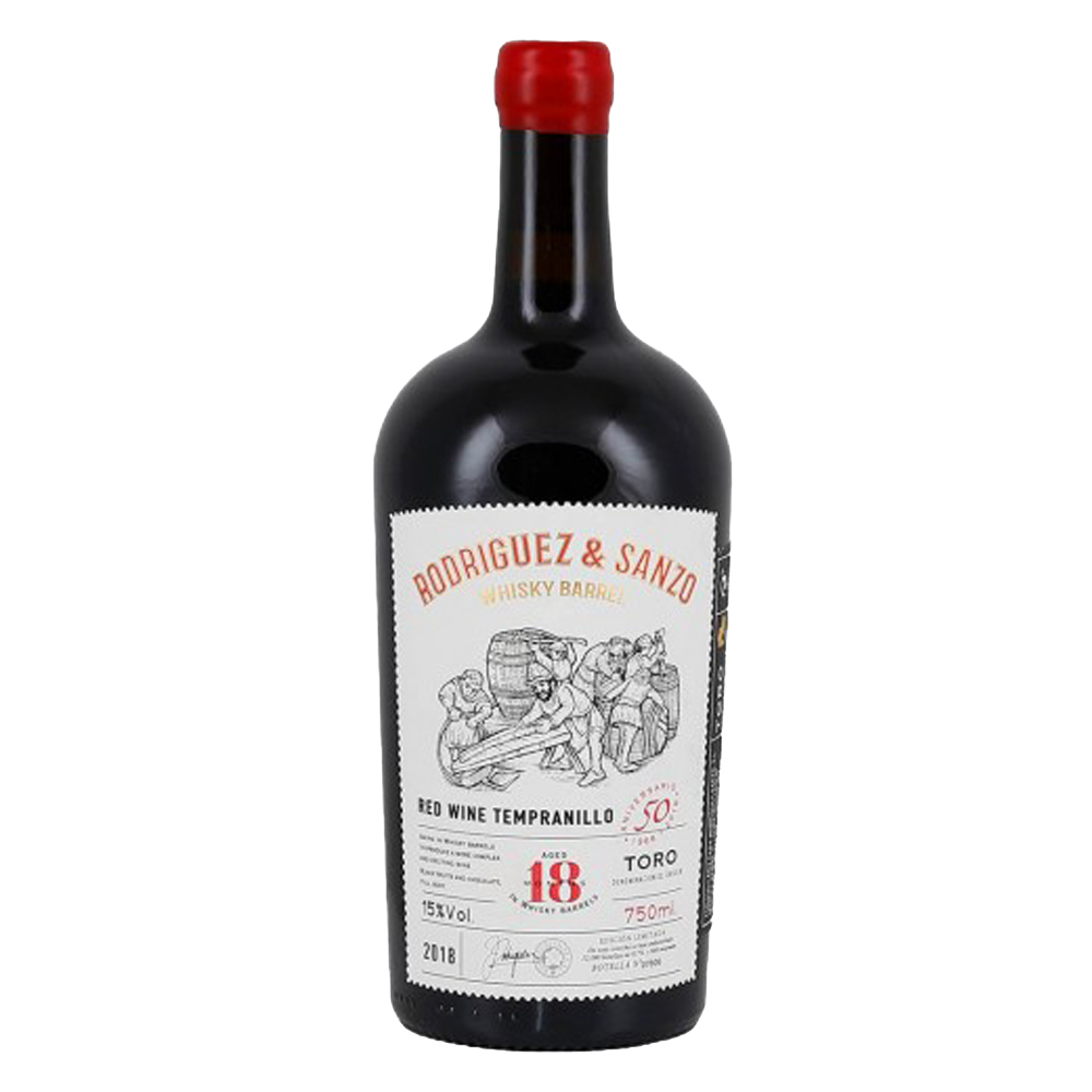 Wino Rodriguez & Sanzo 2020 Whisky Barrel 15% czerwone wytrawne 750 ml