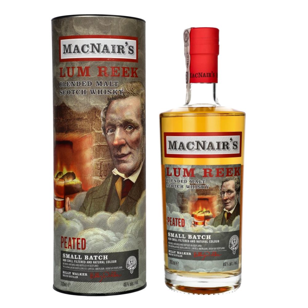 Whisky Macnair's Lum Reek Peated 46% 700 ml tuba