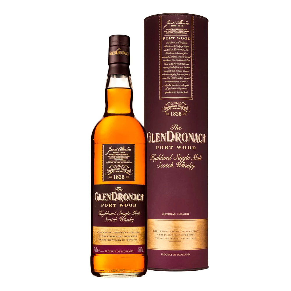 Whisky Glendronach Port Wood 46% 700 ml tuba