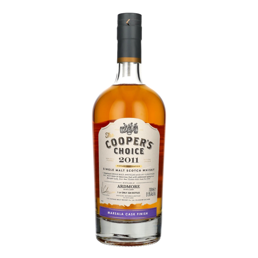 Whisky Cooper's Choice Ardmore 10 YO 2011 51,5% 700 ml