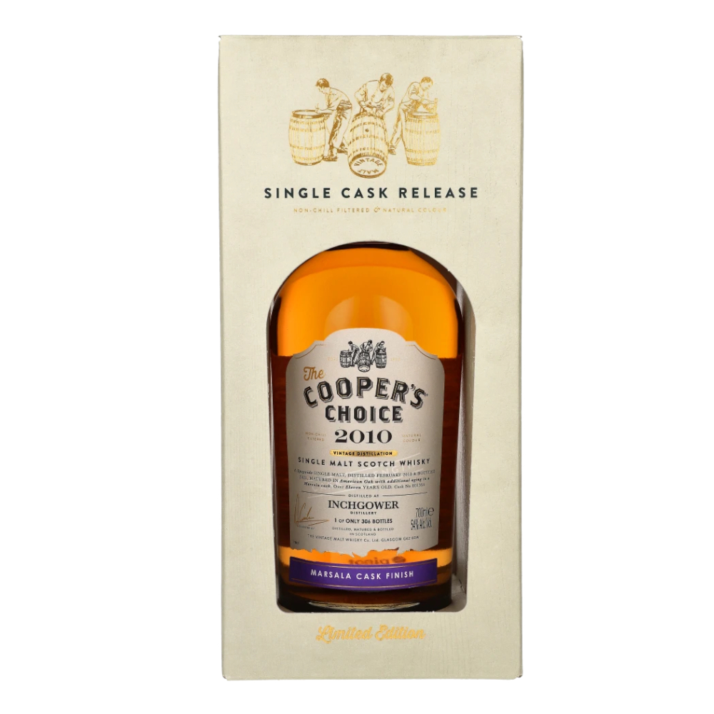 Whisky Cooper's choice Inchgower 11 YO 54% 700 ml