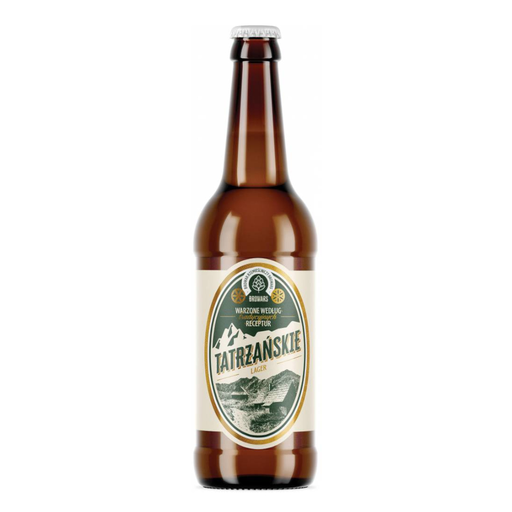 Piwo Tatrzańskie Lager Butelka 12,5% 500 ml