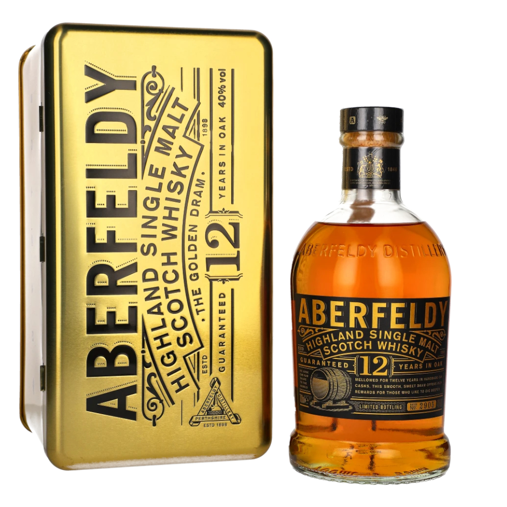 Whisky Aberfeldy Goldbar 12 YO 40% 700 ml