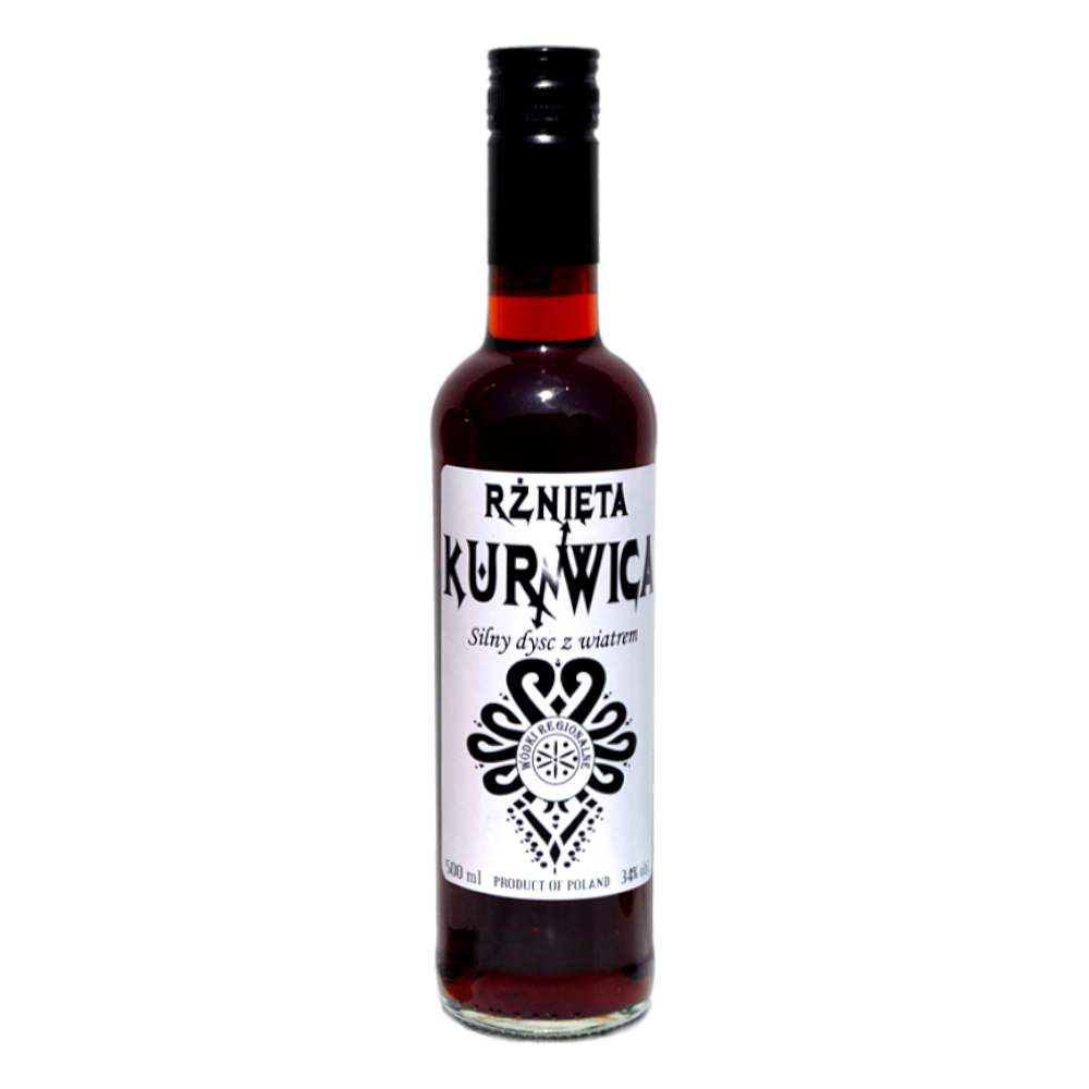 Likier Rżnięta Kurnwica 34%  500 ml