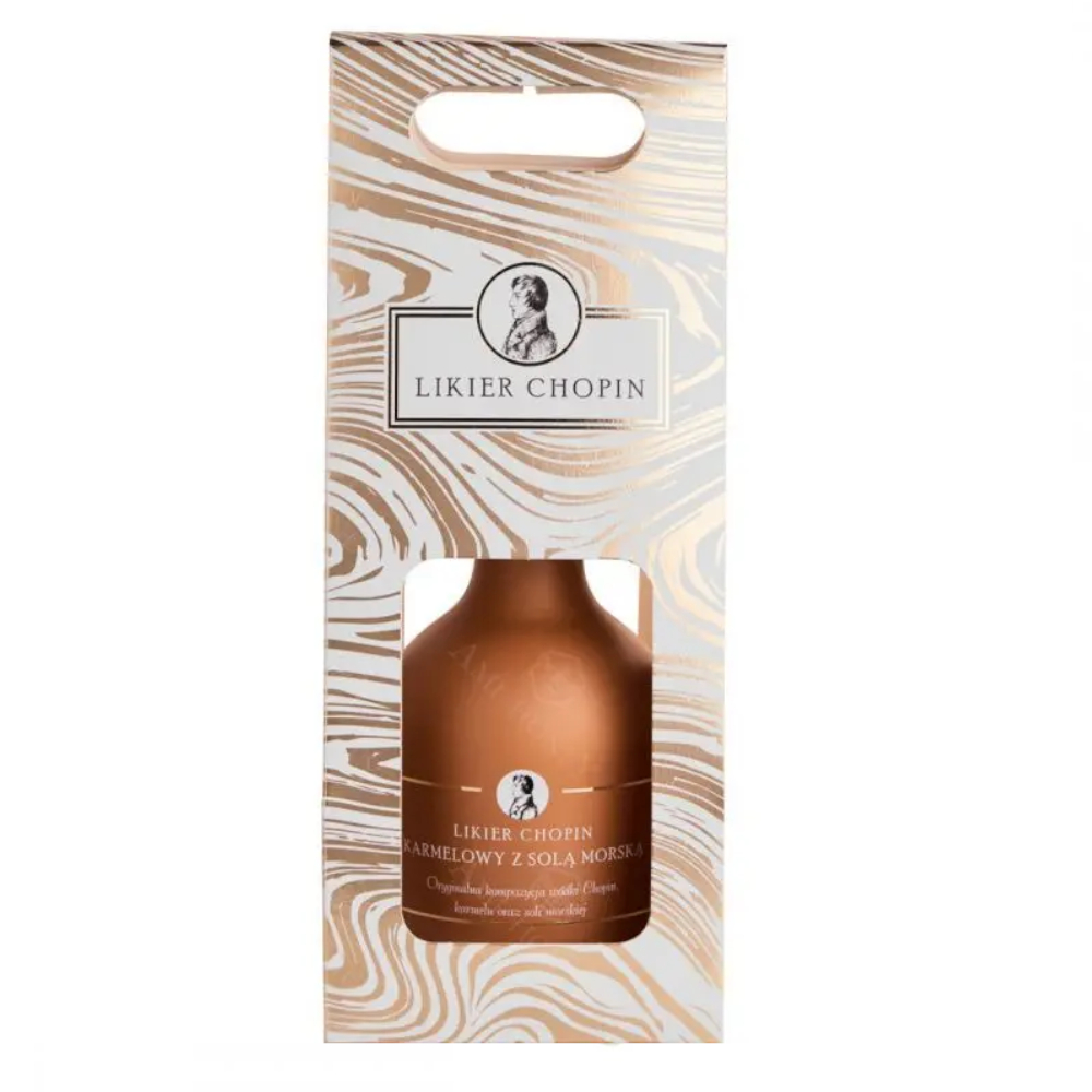 Likier Chopin Karmelowy z solą morską 18% 500 ml kartonik