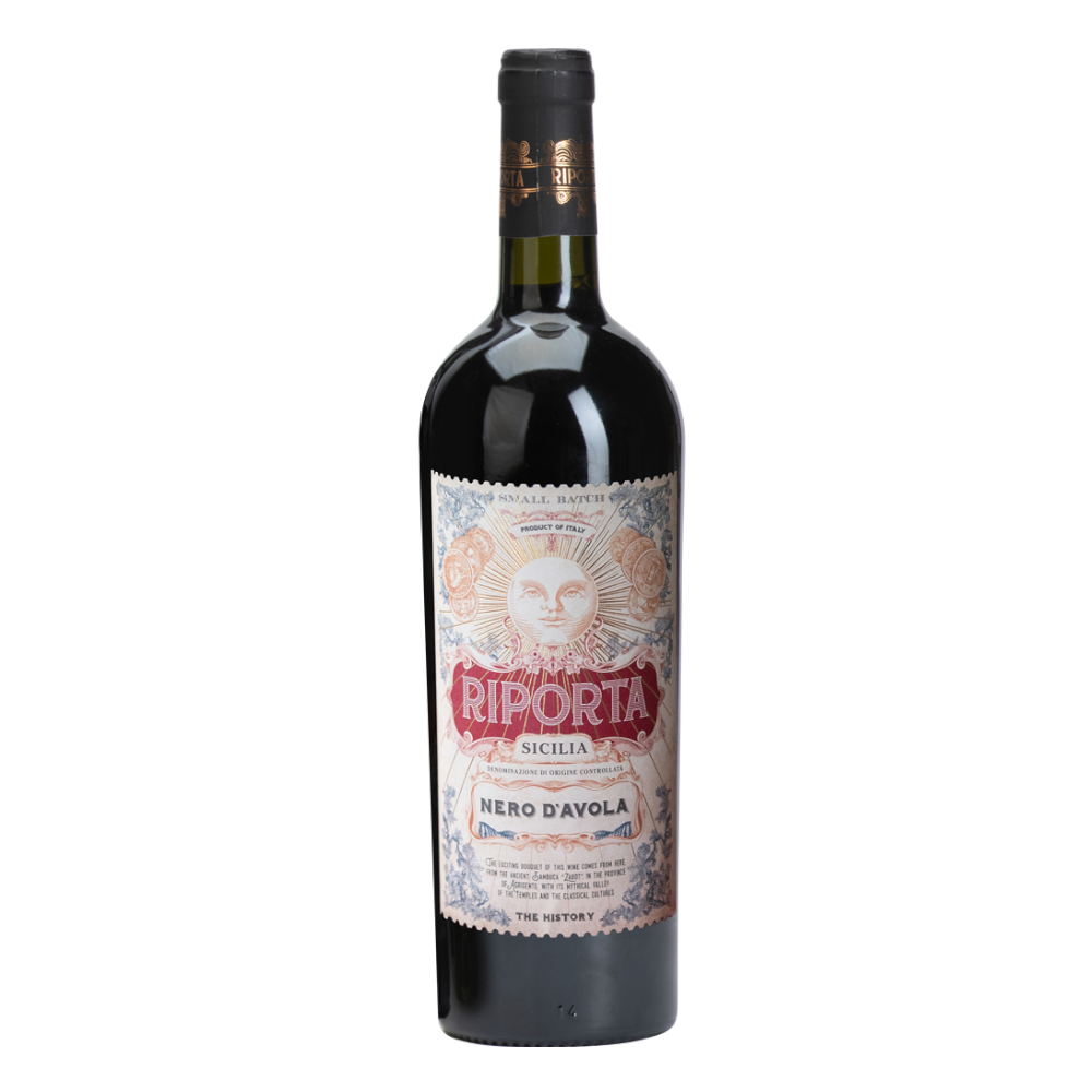 Wino Riporta Nero D'avola 2022 Sicilia Doc 13% czerwone wytrawne 750 ml