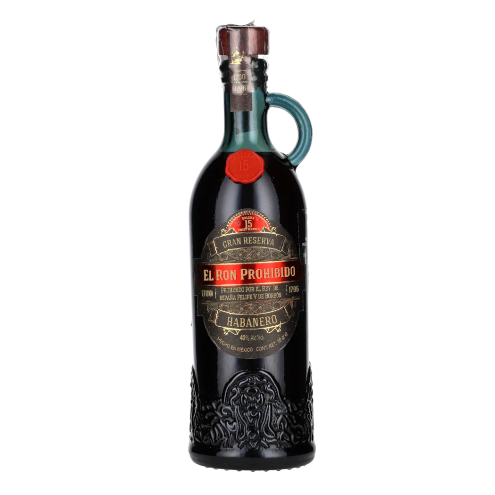 Rum Prohibido Solera 15 YO 40% 100 ml