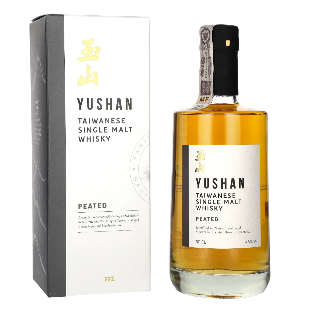 Whisky Yushan Signature Peated Cask 46% 500 ml kartonik