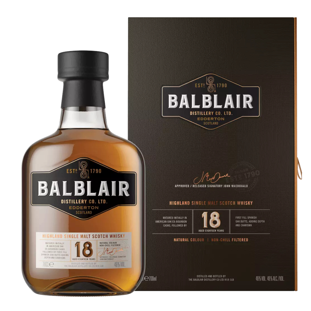 Whisky Balblair 18 YO 46% 700 ml Kartonik