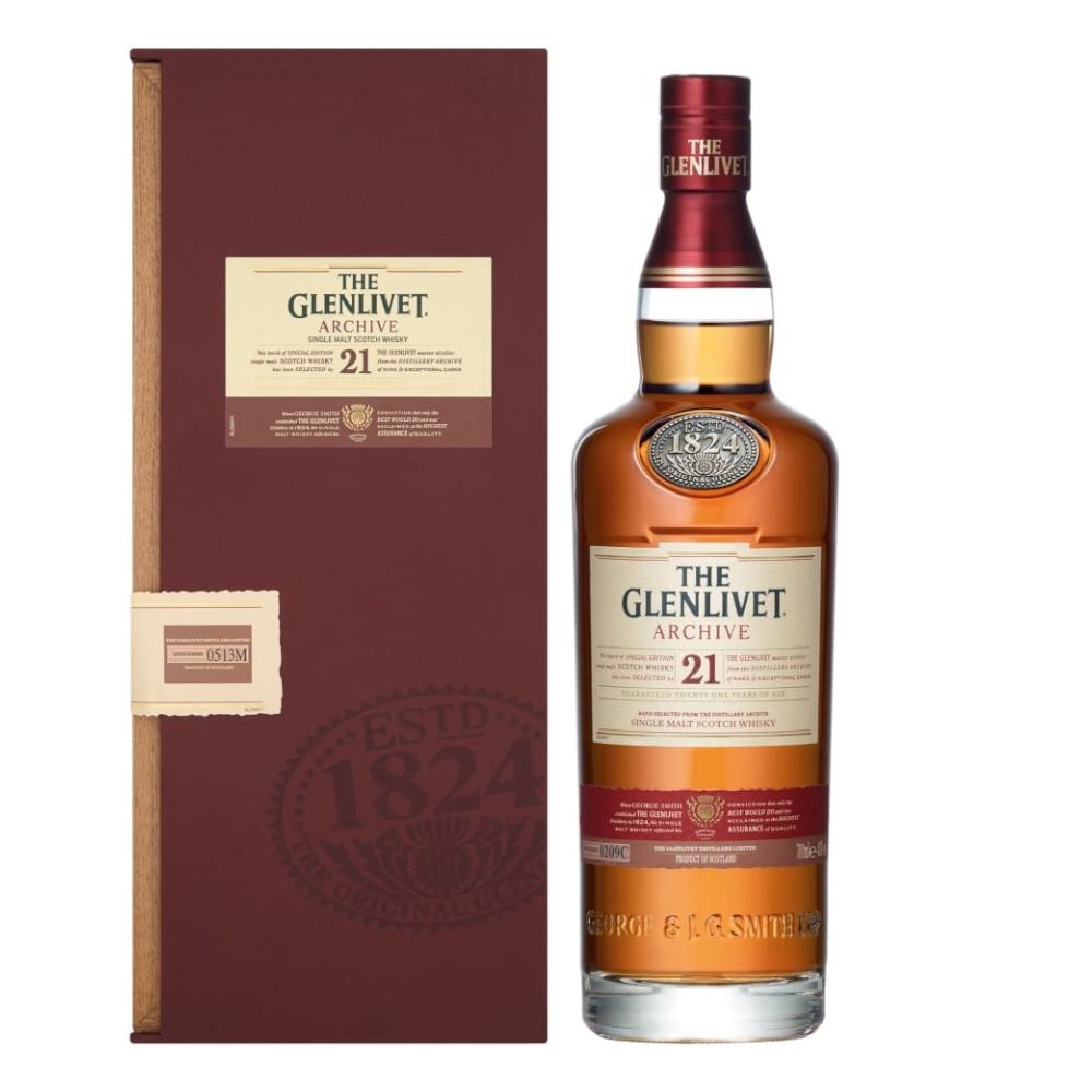 Whisky Glenlivet 21 YO 43% 700 ml