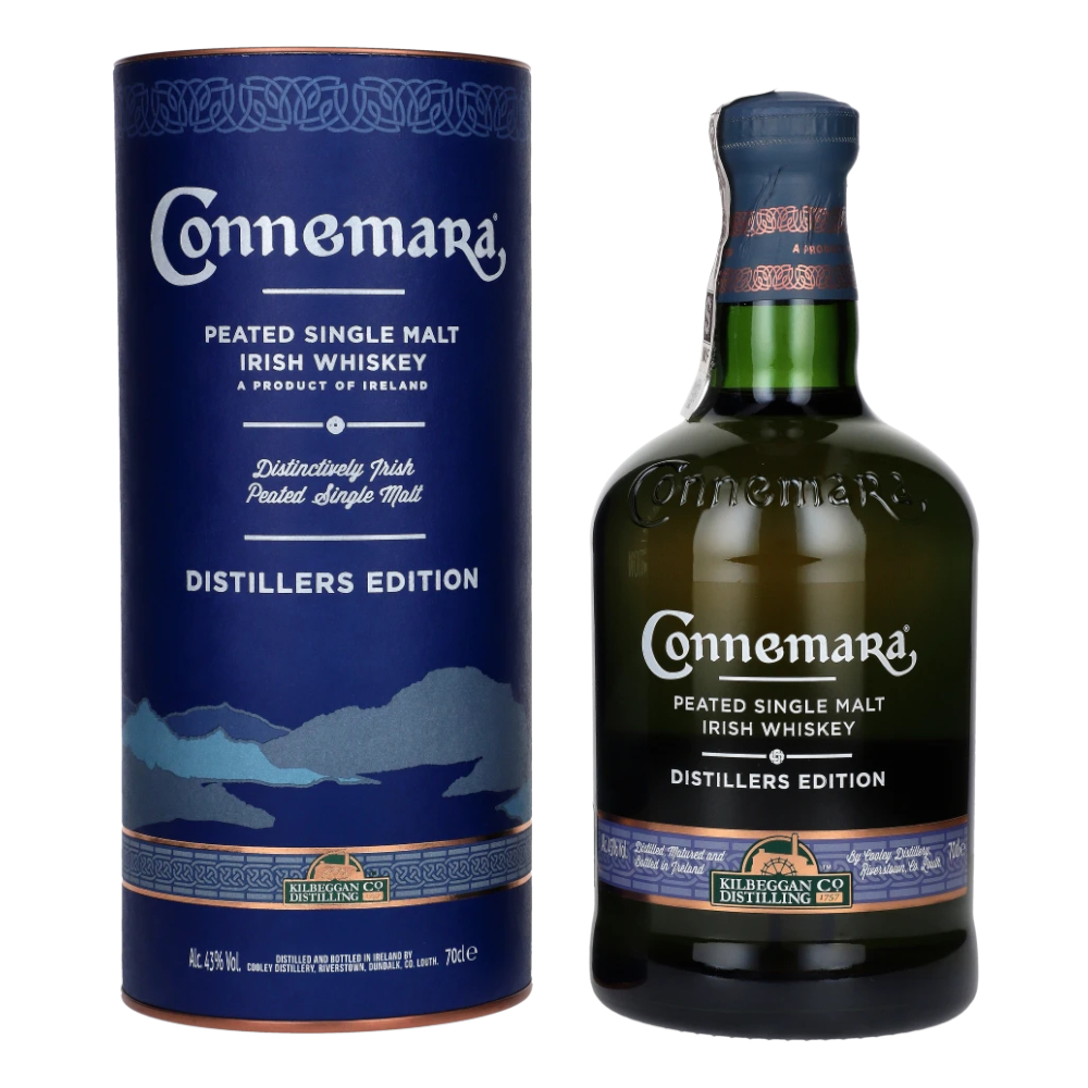 Whisky Connemara Distillers Edition 43% 700 ml kartonik