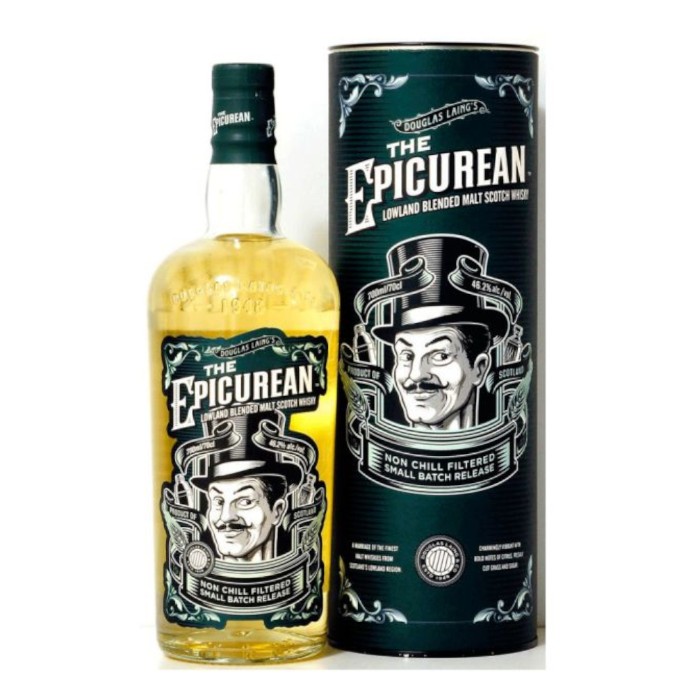 Whisky Epicurean Lowland 48% 1000 ml kartonik