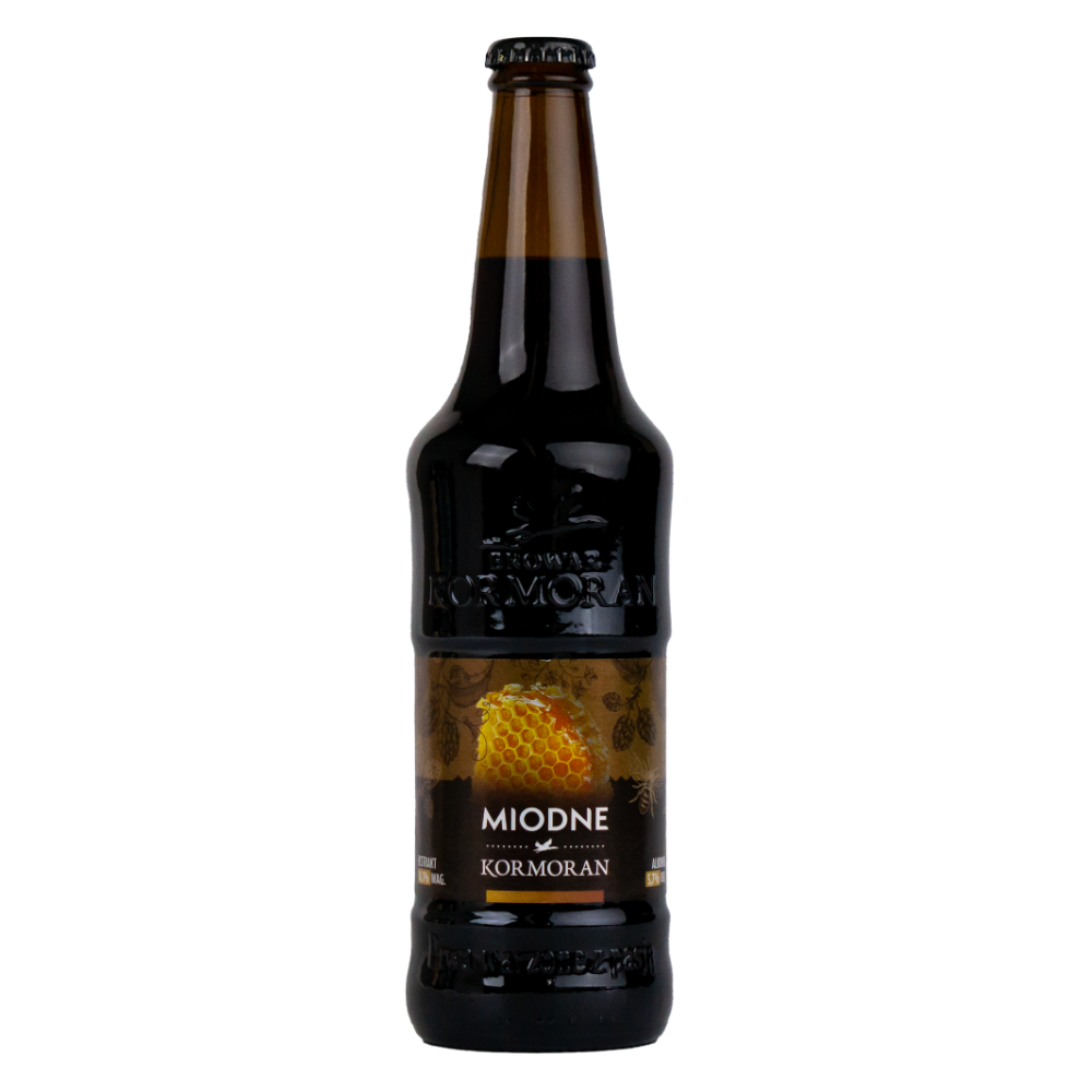 Piwo Kormoran Miodne 5,7% 500 ml