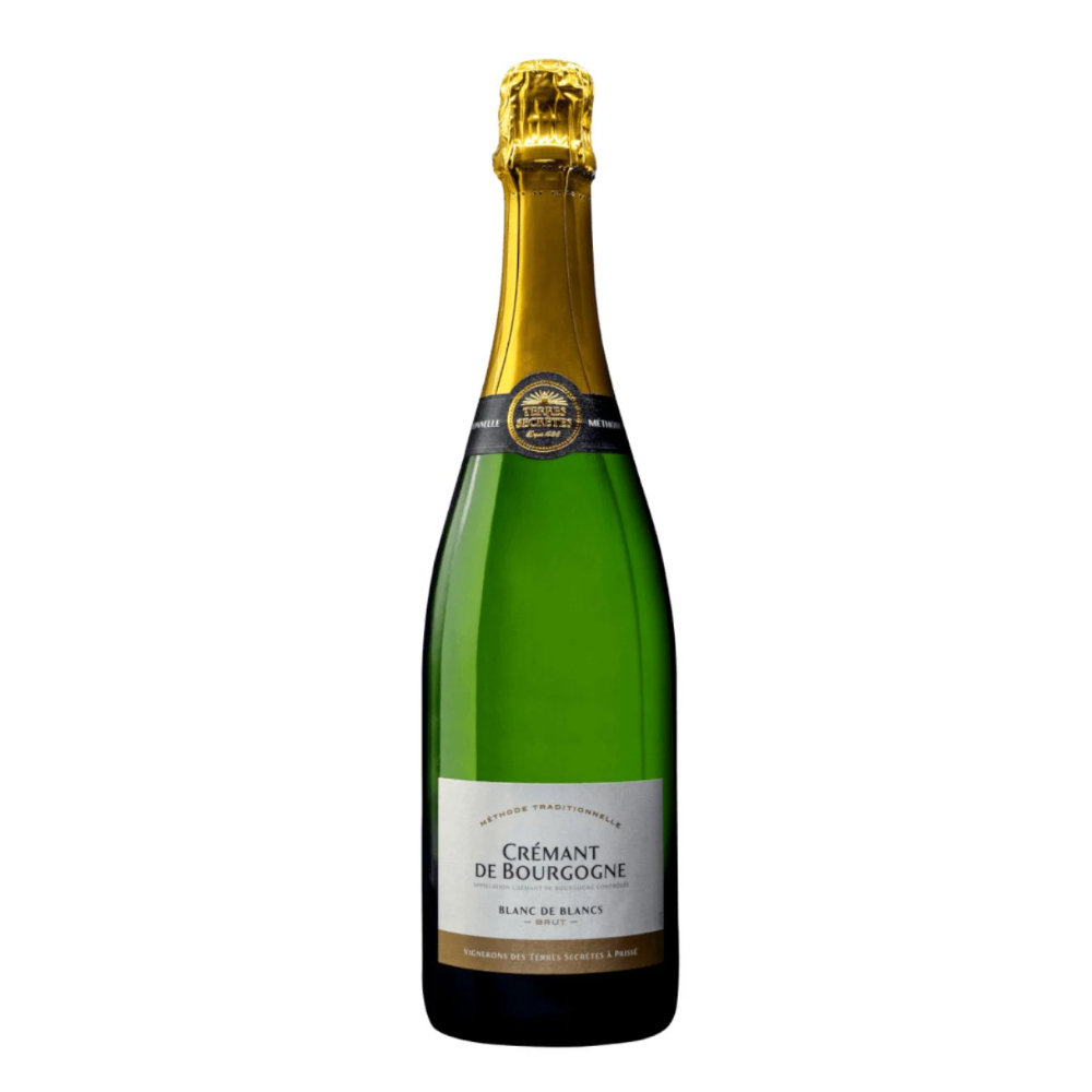 Wino Musujące Cremant de Bourgogne Blanc de Blancs 12,5% białe wytrawne 750 ml