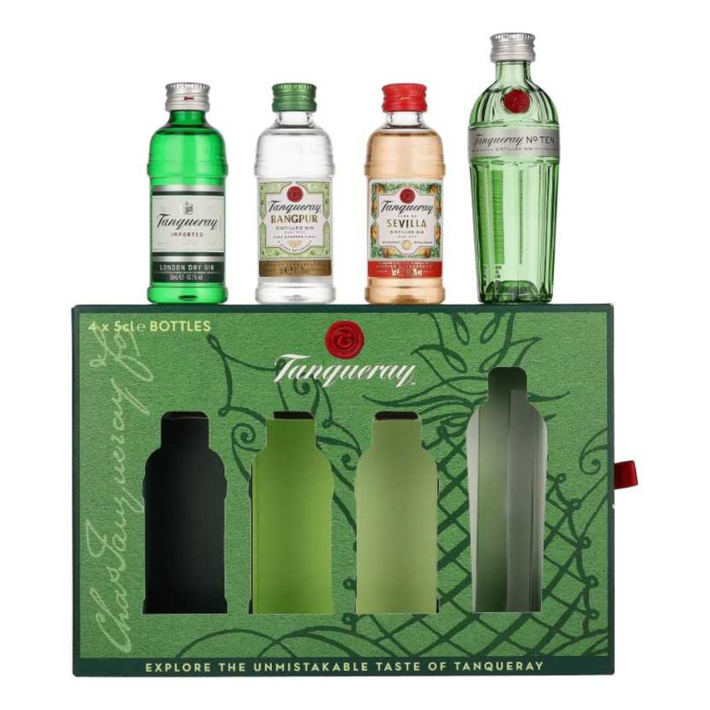 Gin Tanqueray Zestaw 43,3% 4 x 50 ml