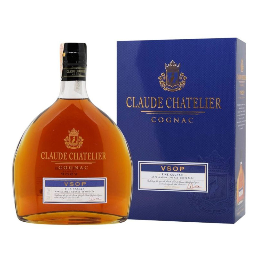 Koniak Claude Chatelier VS 40% 700 ml kartonik