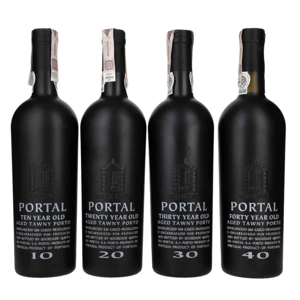 Wino Porto Portal Tawny Set(10;20;30;40) 20% czerwone wytrawne 4 x 750 ml