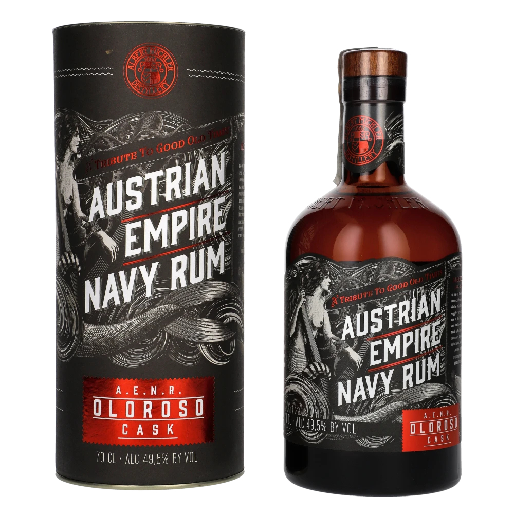 Rum Austrian Empire Navy Olorso Cask 49,5% 700 ml tuba