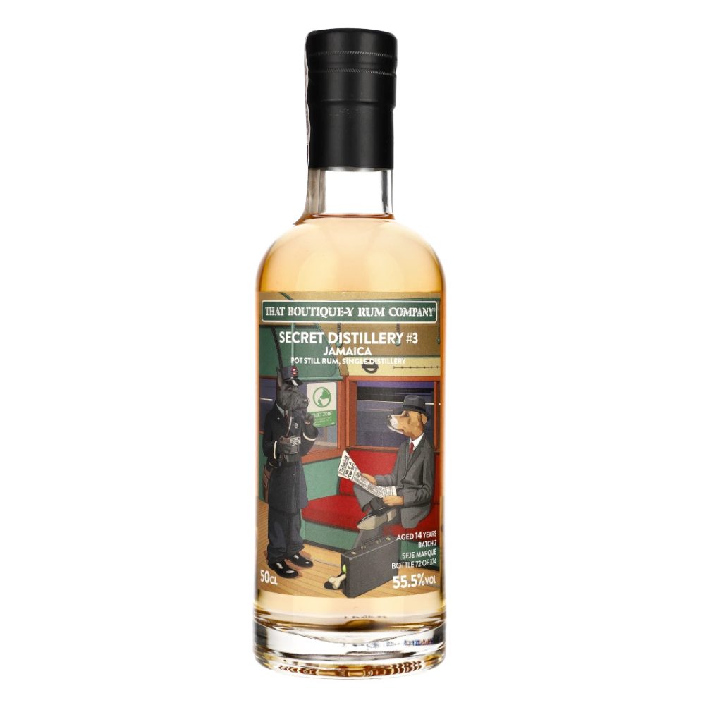 Rum Secret Distillery #3 Jamaica 14 YO B2 55,5% 500 ml