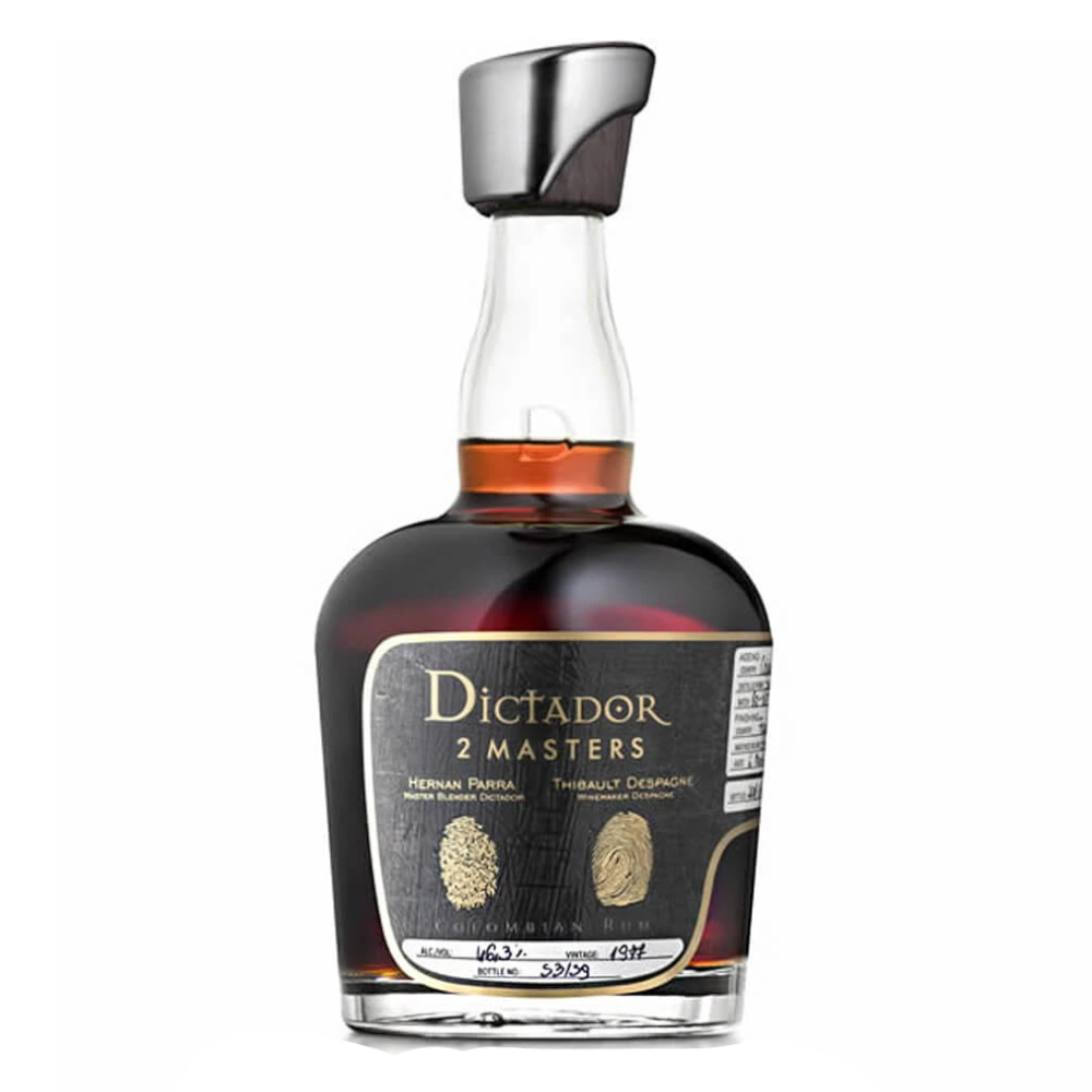 Rum Dictador 2 Masters Despagne 1977 46,3%  700 ml