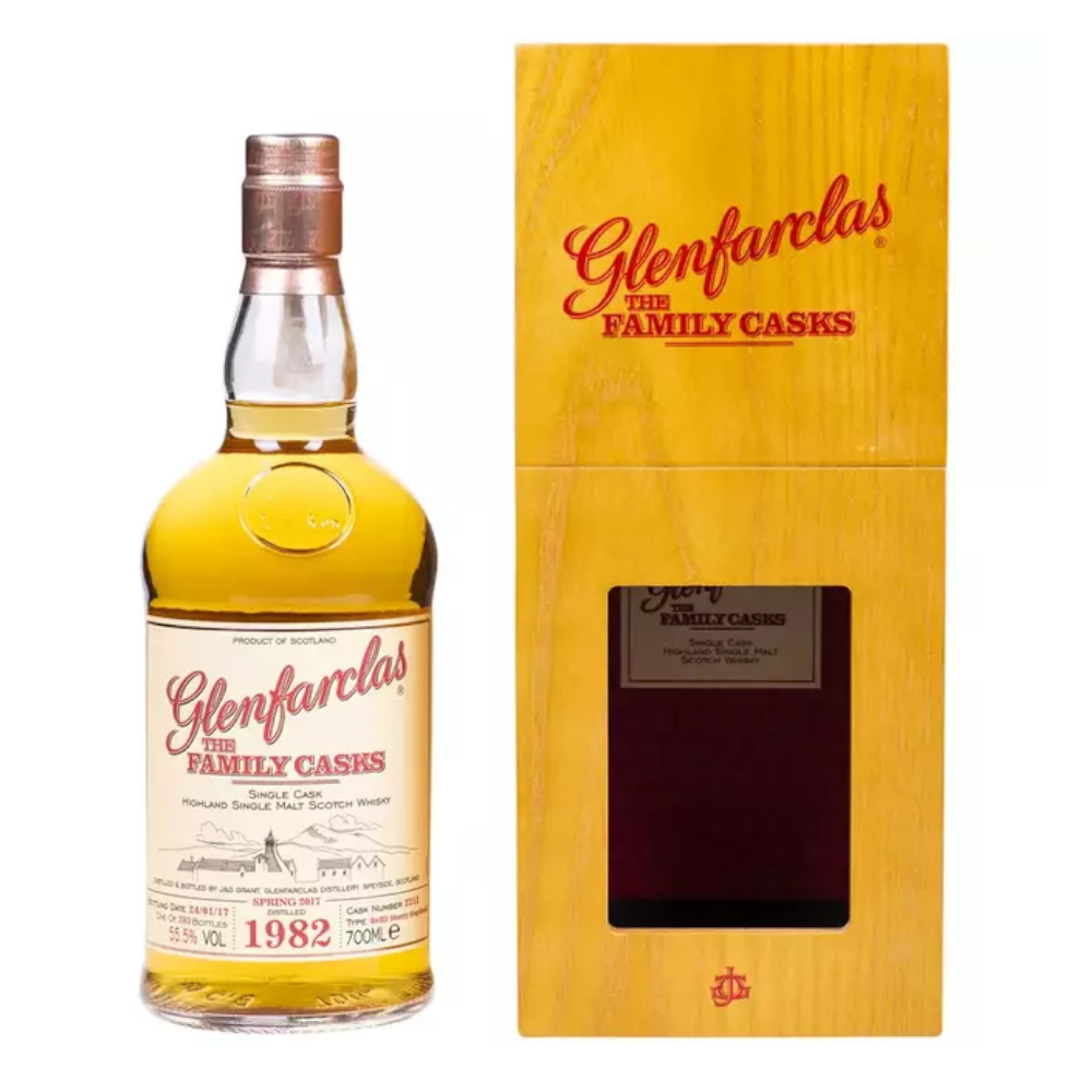 Whisky Glenfarclas 1982 Cask No 2215 55,5% 700 ml kartonik
